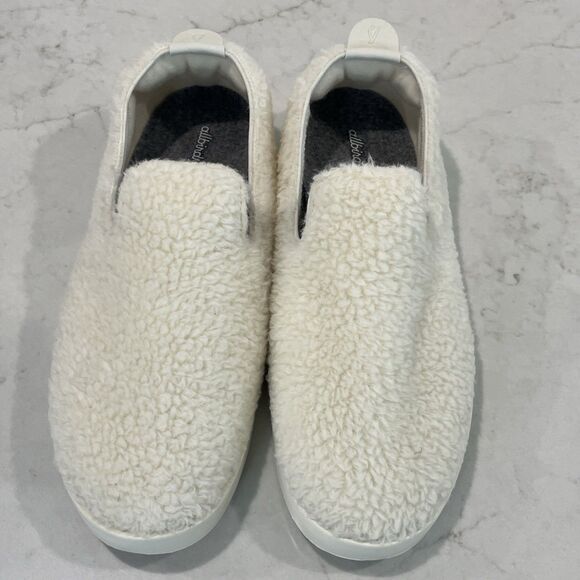 Allbirds NEW Wool Lounger Fluff Mens Size 10 Natural‎ White Cream Slip On Loafer main image 10